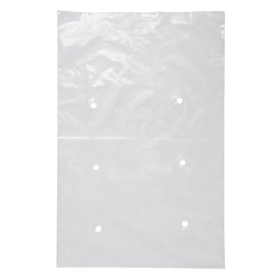 Hole Punch Clear Plastic Bag 1kg 180mm x 360mm - PACK=100 / BOX=3,000