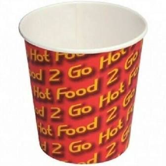 Hot Chip Printed Paper Cup 12oz / 360ml - SLEEVE=50 / BOX=1,000