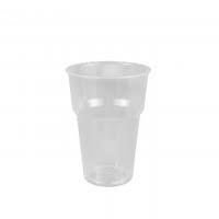 Clear Plastic Drinking Cups Genfac 215ml / 225ml - SLEEVE=50 / BOX=1,000