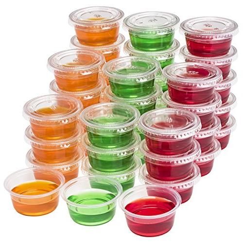 Plastic Portion  / Souffle Cups Cups - SLEEVE=125 / BOX=2,500