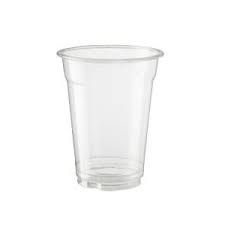 Clear RPET Recycled Plastic 24oz / 720ml Cold Cups 98.3mm Diameter - SLEEVE=50 / BOX=600
