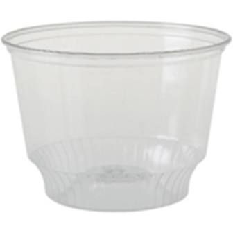 Castaway Plastic Clear Sundae Cup 12oz / 360ml - Box of 1,000
