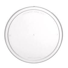 120mm Round Clear Premium Takeaway Container Lids suit G10, RB220 - RB850 - SLEEVE=50 / BOX=500