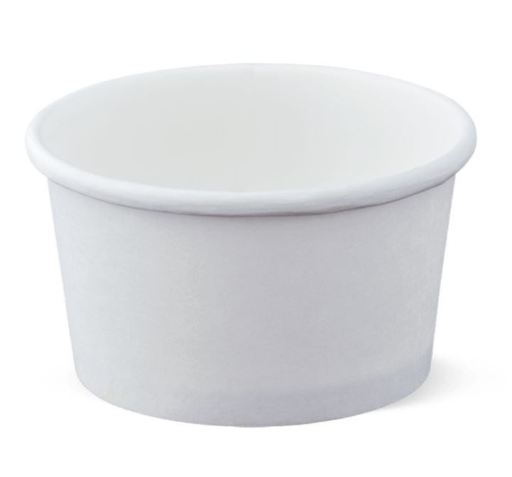 Hot and Cold Paper Cups / Tubs White 8oz / 240ml - Box of 500
