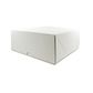 White Pastry / Cake Box 10" x 10" x 4" / 250mm(L) x 250mm(W) x 100mm(H) - Packet of 100