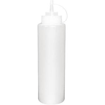 Squeeze Bottle 480ml / 16oz Wide Mouth For Sauces - Each