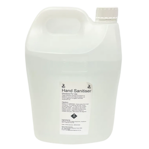 DEJ Anti-Bacterial 75% Alcohol Based Sani Gel Hand GEL Sanitiser - 5LT