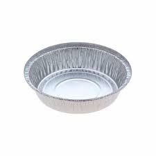 Medium Round Bavarian Foil Trays 750ml 181mm Diameter 38mm(H) (5318) - Box of 600