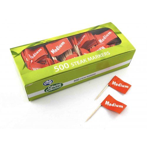 Medium Steak Markers - Box of 500