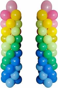 11" Balloon Towers No Top - Plus Refundable Bond