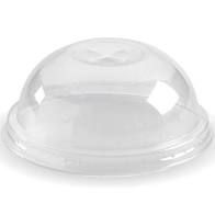 BioPak PLA Dome Lid Cross Slot Suit 150ml, 200ml, 280ml - Box of 1,000