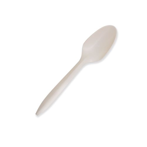 Future Friendly Premium 70% Bioplastic PSM Spoon - Natural - Box 1,000 **(Restricted Use Item - Qualifying Customers Only)