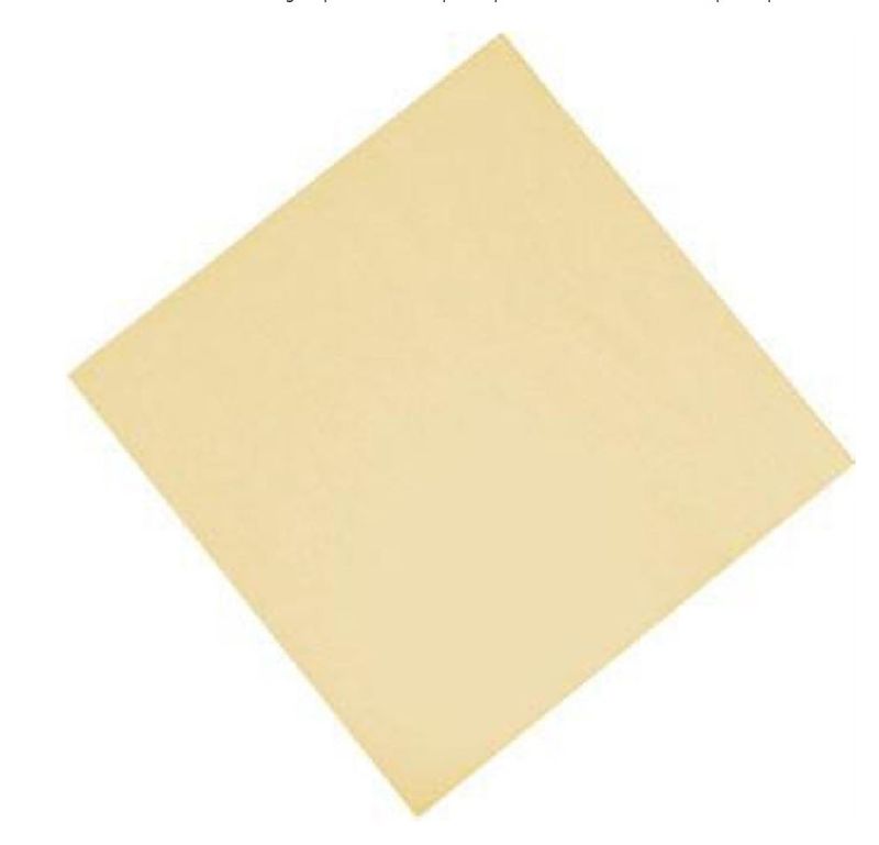 Cream 2 Ply Dinner Serviettes 1/4 Fold 400mm x 400mm - Box of 1,000