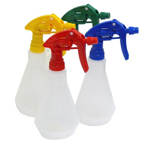Standard Spray Bottle 500ml with Printed Measurement includes Nozzle - Each