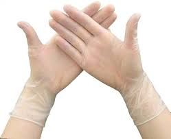 Vinyl Gloves X-Large Clear Powdered - PACK=100 / BOX=1,000