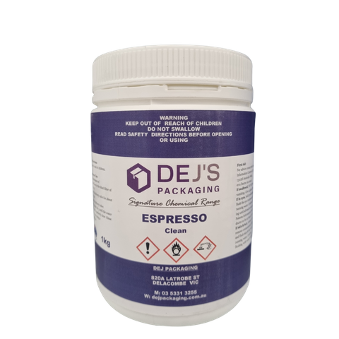 DEJ Espresso Coffee Machine Cleaner 1kg Tub