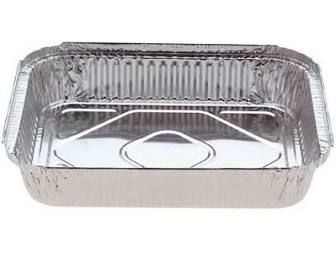 Rectangular Catering Foil Tray 2,500ml 314mm(L) x 254mm(W) x 38mm(H) (7131) - Box of 100