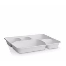 5 Deep Compartment Tray 282mm x 220mm x 35mm - Box of 400