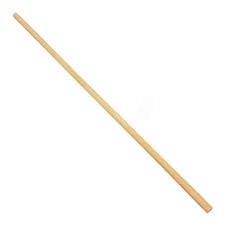 Mop Handle Wooden 25mm x 1.5m - Each