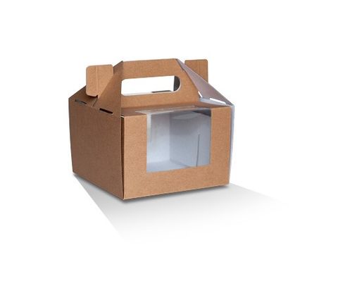 Pack and Carry Boxes 6" x 4" / 152.4mm(L) x 152.4mm(W) x 101.6mm(H) - Box of 100