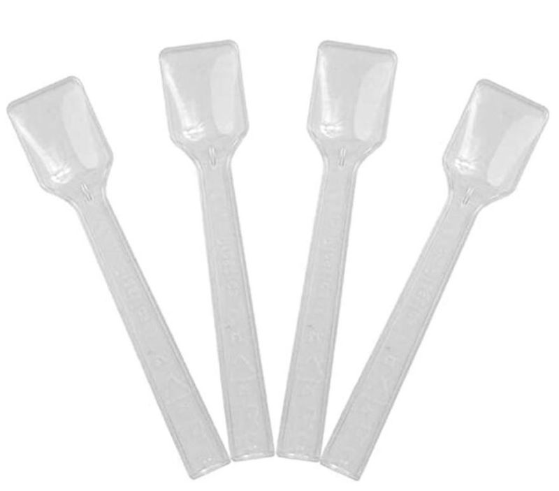 Gelati Spoon Clear 95mm - SLEEVE=100 / BOX=2,000 **(Restricted Use Item - Qualifying Customers Only)