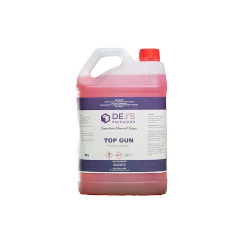 DEJ Top Gun 5lt Premium Heavy Duty Caustic Floor Degreaser (HDC)