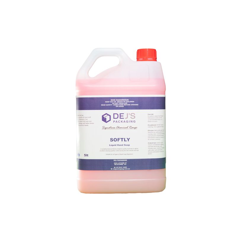 DEJ Softly 5l Premium Hand, Hair and Body Soap - Each