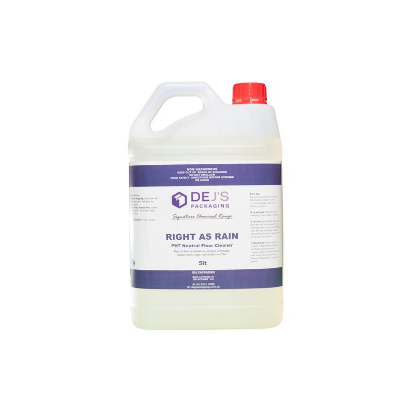 DEJ Right As Rain 5lt Ph7 Premium Floor Cleaner