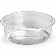 BioPak 60ml PLA Clear Sauce / Portion Containers (requires C-76 Lid) - Box of 2,000