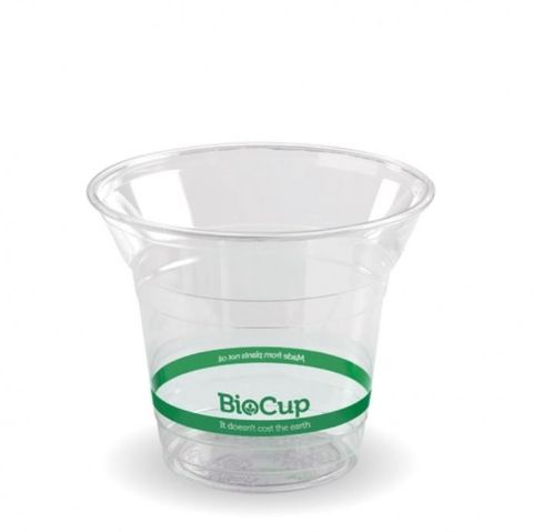 Clear Plastic 10oz Cups 300ml Domed Lid (WITH & WITHOUT HOLE), Reusable