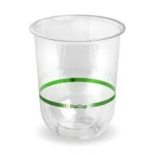 Biopak PLA Compostable 500ml Clear Tumbler - Box of 1,000