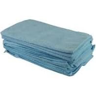 Microfibre Cloth 40cm x 40cm Premium Blue - Pack of 10