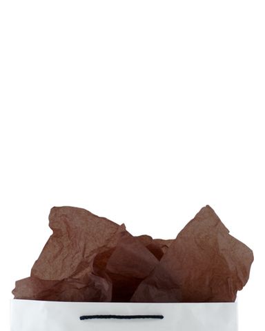 Premium 17gsm Brown Coloured Tissue Paper 500mm(W) x 750mm(L) - Packet of 480