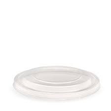 Biopak Small PET Clear Lids for 500/750/1000ml Bowls 148mm Diameter - Box of 400