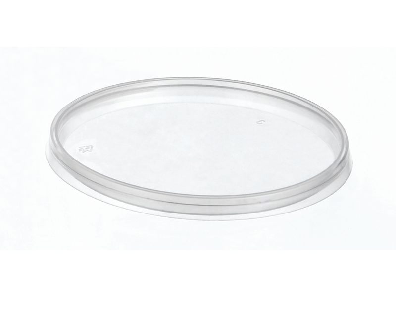 Tamper Evident Round Container Lids / 118mm Diameter - Box of 1,500