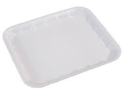 White Foam Deep Butchers Tray 360mm(L) x 290mm(W) x 30mm(H) (TW1114) - Box of 200