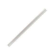White Thickshake Jumbo Paper Straw 10mm x 240mm - PACK=100 / BOX=1,000