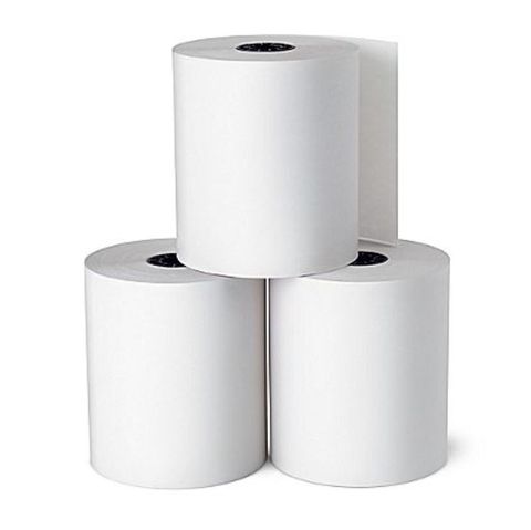 Cash Register Roll White Bond Plain Paper 76mm x 76mm 3 PLY - Box of 50