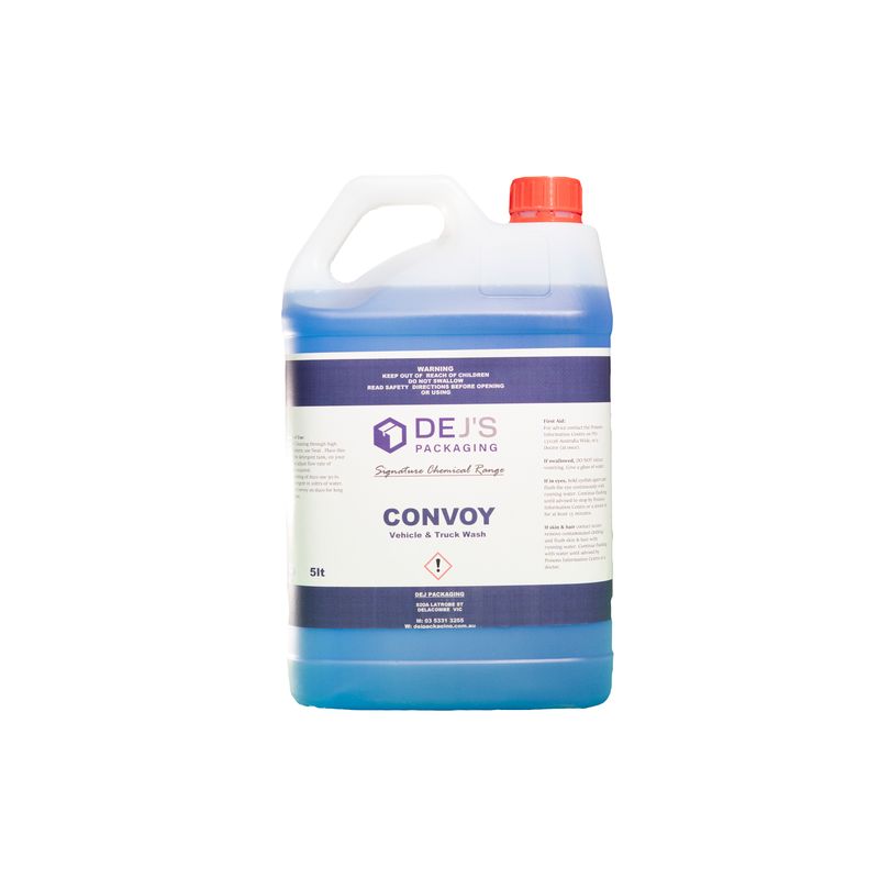 DEJ Concentrated Convoy Car and Truck Wash Liquid 5 Litre - Each