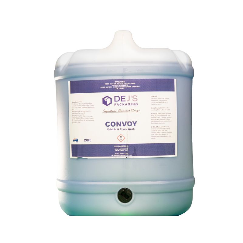 DEJ Concentrated Convoy Car and Truck Wash Liquid 20 Litre - Drum