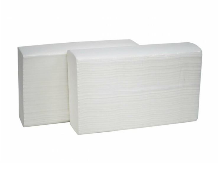 Universal Hygiene Deluxe Interleaved Paper Hand Towel White 230mm x 240mm - Box of 16