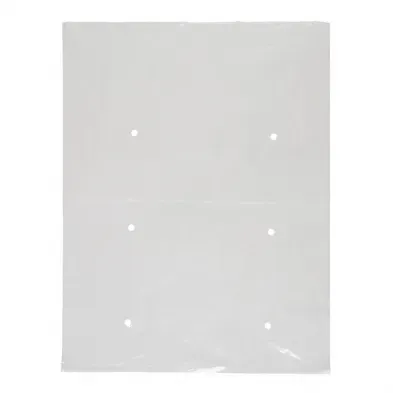 Vented Hole Punch Clear Plastic Bag 455mm(L) x 305mm(W) - Box of 1,000