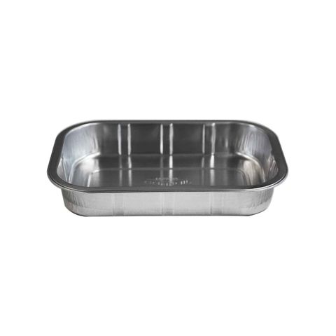 Heavy Duty Smooth Wall Foil Tray 750ml 221mm(L) x 130mm(W) x 33mm(H) (6522-33) - Box of 600