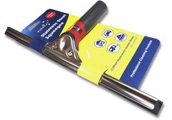 Stainless Steel 250mm Squeegee Complete With Handle - Each