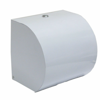 White Roll Towel Dispenser Plastic ABS Plastic Lockable - Each
