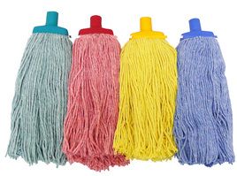 Green Commercial Cotton Mop Head 400gm - Each