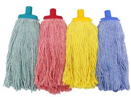Yellow Commercial Cotton Mop Head 400gm - Each