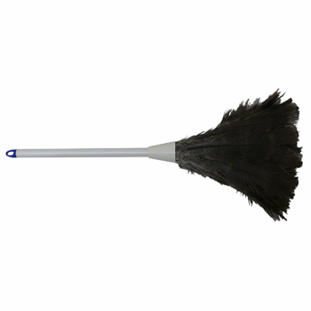 Genuine Ostrich Feather Duster 50cm With Plastic Handle - Each