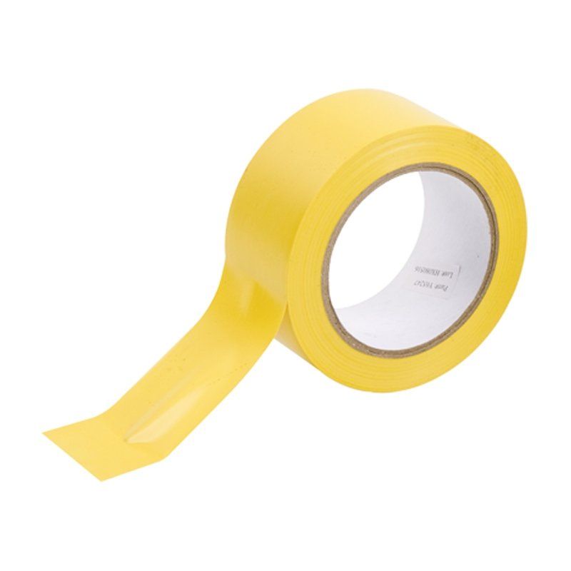 Floor Marking Tape 48mm x 33M Yellow Roll - Roll