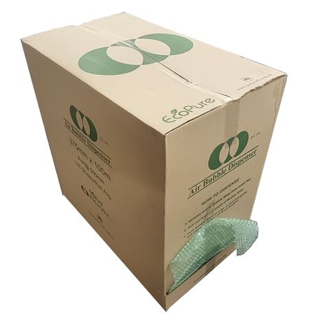 Bubblewrap 10mm Polycell 375mm(W) X 100m(L) with 500mm Perforation - Box